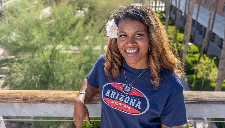 Graduating senior, Aaliyah